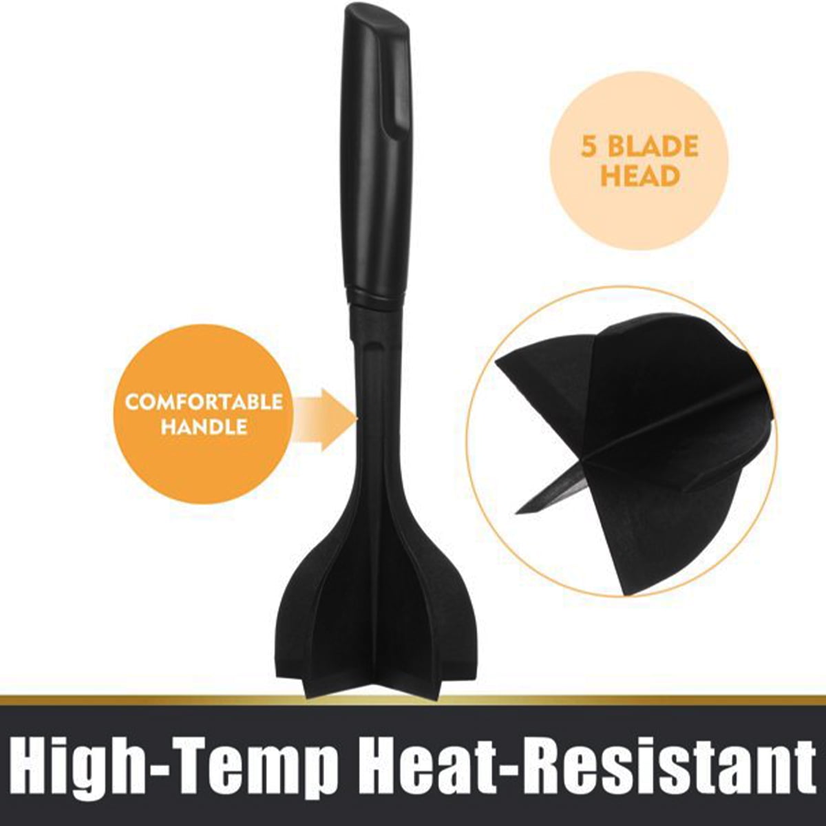 GetUSCart- Premium Heat Resistant Meat Chopper, Masher & Smasher