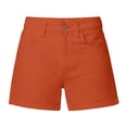 thumbnail image 4 of Kinrui Petite Womens Shorts Lightweight Stretch Straigh Leg Summer Shorts with Pocket S-2XL, 4 of 6