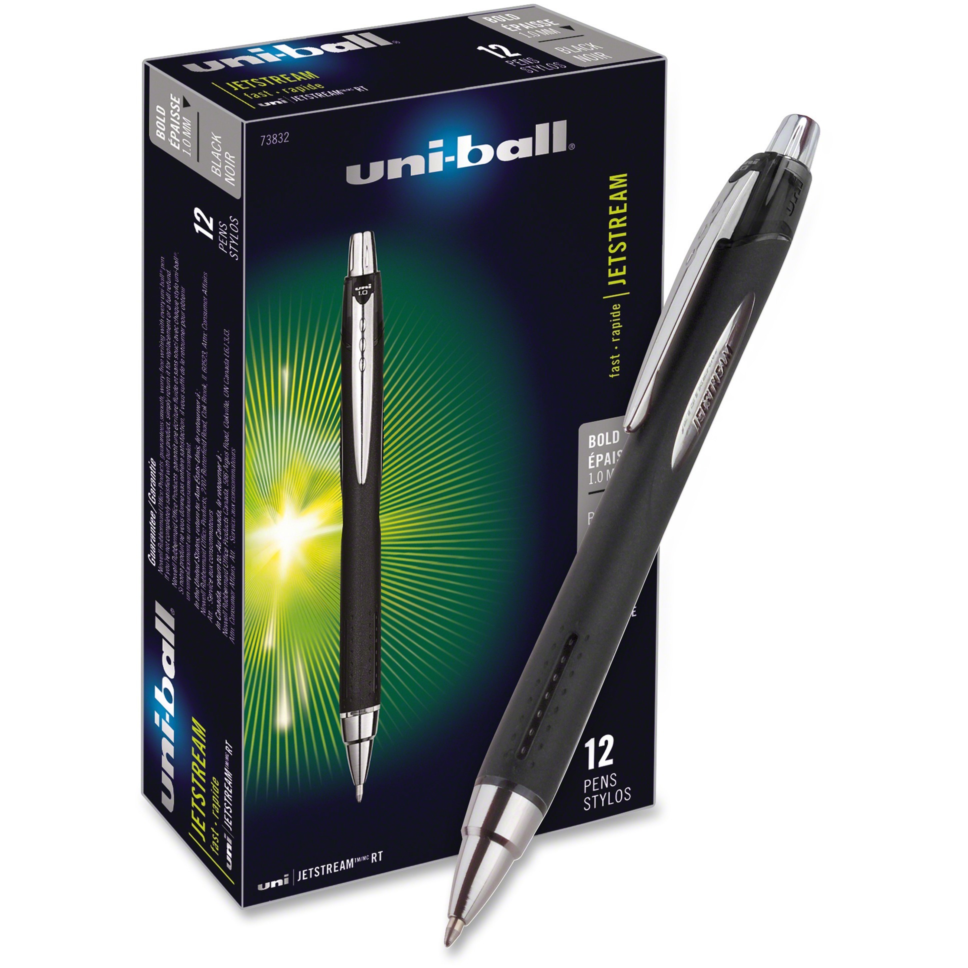 UniBall, UBC73832DZ, Jetstream RT Bold Tip Ballpoint Pens, 1 Dozen