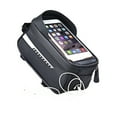 thumbnail image 6 of Front Frame Bike Bag with TPU Screen Lightweight Easy to Install Big Storage Headphone Hole for Phones, 6 of 8