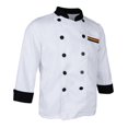 thumbnail image 1 of Chaqueta de doble botonadura Chaqueta de panadero Botones Ropa Chaqueta Baoblaze  Chaqueta de chef, 1 of 8