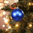 thumbnail image 6 of 7.9'' Large Christmas Ornaments,Christmas Ball Ornaments,1Pcs Shatterproof Plastic Christmas Ornaments Hanging Ball Decorations for Xmas Tree, Holiday, Wedding, Party(Green), 6 of 8