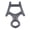 Gray, variant on CEORPER Durability Aluminum Alloys Descender Professional Load Bearing Descender