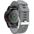 thumbnail image 3 of (Negro + Gris + Verde menta) Correa de repuesto de silicona de 20 mm para Fenix5S/Fenix5SPlus/Fenix6S/Fenix6SPro/Fenix7S/Fenix7SSolar/Fenix7SSapphireSolar, 3 of 5