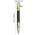 thumbnail image 2 of Metal Ballpoint Pen Trigger Shaped Side Clips For Dad Colleague Boyfriend Graduation Father's Day 2ml Calligraphy Set for Beginners, 2 of 3