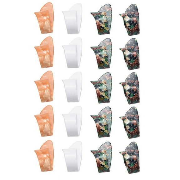 20 Pieces Thumb Finger Guitar Pick Celluloid Mediator Thumbpick for Acoustic Electric Guitarra Thickness