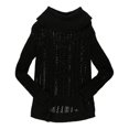 thumbnail image 1 of Suéter de Cable Suelto Calvin Klein Negro Grande, 1 of 2