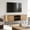 Natural, variant on Simpli Home Hunter 60 inch Wide Industrial TV Media Stand in WALNUT WOOD For TVs up to 65 inches