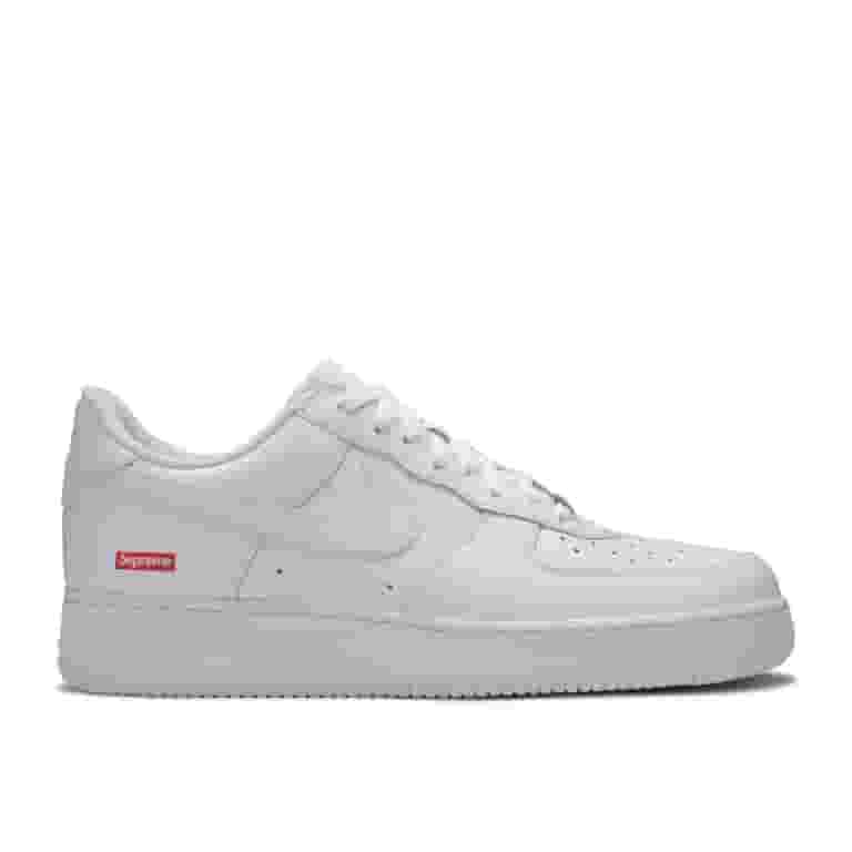 Nike x Supreme Air Force 1 Low SP 'Box Logo' White/White Nike x Supreme Air Force 1 Low SP 'Box Logo' White/White