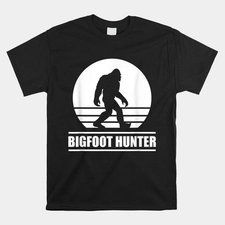 Bigfoot Hunter Pajama Shirt Funny Sleepover Shirt