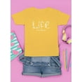 thumbnail image 3 of Life Is Beggining Daisies T-Shirt Juniors -Image by Shutterstock,  Large, 3 of 4