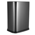 thumbnail image 5 of OUNONA  Bathroom Waste Baskets Stainless Steel Trash Can Office Black, 5 of 8