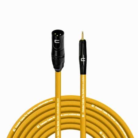 Coluber Cable Unbalanced XLR Male - 3.5mm TS Professional Microphone Cable