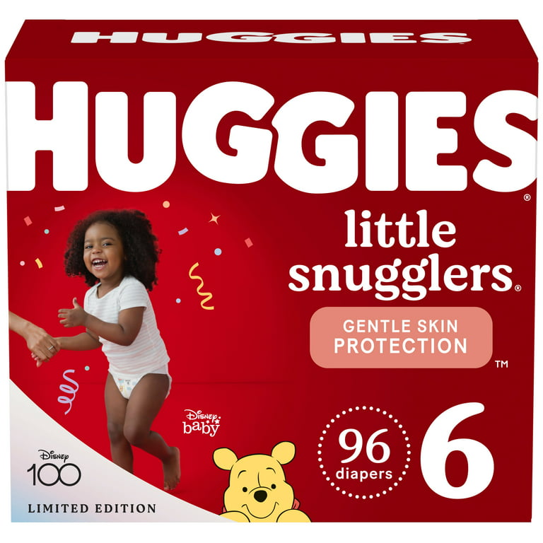 Huggies Little Snugglers Baby Diapers, Size 6, 96 Ct (Select for More  Options) 