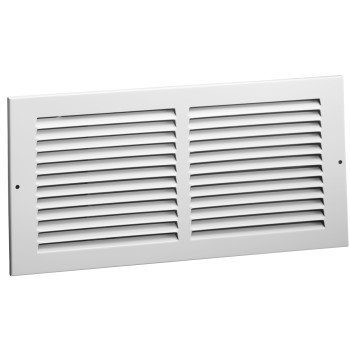 

American Metal Side Wall Return Air Grille White ~ 8 x 24