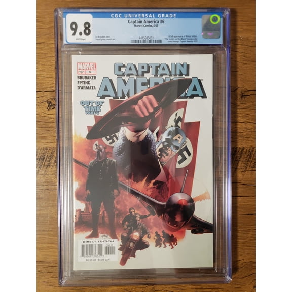 Captain America #6 - CGC 9.8 Comic Book