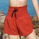 thumbnail image 5 of Pantalones cortos deportivos 2 en 1 para mujer Qucik-Dry transpirables de cintura alta con cordón para correr, 5 of 7