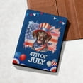 thumbnail image 5 of Patriotic German Shorthaired Pointer Celebrates 4th of July Travel Passport Wallet GSP Lover Dog Gift PU Leather Passport Holder Cover - 02009, 5 of 5