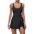 thumbnail image 1 of Babysbule Combinaison pour Femmes Mode Été Combinaison de Course pour Femmes Tenues Amples Solides Exercice Gym Yoga Shorts de Course, 1 of 9