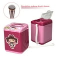 thumbnail image 2 of Dispositivo limpiador de brochas de maquillaje, lavadora electrónica automática para esponjas, brochas cosméticas y borlas de polvo., 2 of 6
