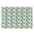 thumbnail image 1 of Monstera Cutting Board, Tropical Jungle Foliage Hawaiian Nature Growth Sketchy Leaves Environment Eco, Decorative Tempered Glass Cutting and Serving Board, Large Size, Green and White, by Ambesonne, 1 of 1