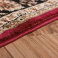 thumbnail image 7 of Noble Medallion Red Green Ivory Light Blue Black Persian Floral Oriental Formal Traditional Area Rug Shed Free Modern Contemporary Transitional Soft Living Dining Room Rug, 7 of 7