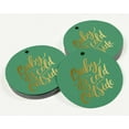 thumbnail image 3 of Inkdotpot Baby It's Cold Outside Baby Shower Bottle Tag Real Gold Foil Favor Hang Tags Pack Of 100, 3 of 6