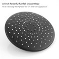 thumbnail image 4 of Boyel Living Balance Valve Shower System Wall Mount 10 inch Showerhead with Handheld Shower,Matte Black, 4 of 10