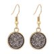 thumbnail image 1 of Pendientes europeos y americanos pendientes de resina de cristal pendientes conjunto de pendientes, 1 of 6