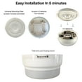 thumbnail image 5 of IQ America 6 inch Battery Operated Motion Sensor Ceiling Light 800 lumens, 5 of 5