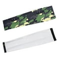 thumbnail image 4 of 2 Pairs Camouflage Unisex UV Protection Sleeves Long Arm Sleeves Cooling Sleeves Spandex Arm Covers, 4 of 8