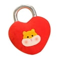 thumbnail image 1 of Almohada con forma de corazón para el Día de San Valentín, cojín relleno, cojines traseros cálidos, juguete suave, regalos del Día de San Valentín , marrón Sunnimix Cojín Corazón, 1 of 8