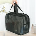 thumbnail image 5 of Portable Shower Bag for Gym Mesh Toiletry Organizer for Travel Ideal Caddy for Bathroom Camping College and Dorm Use, 5 of 7