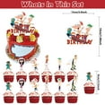 thumbnail image 4 of 32-Piece For Phineas and Ferb Cartoon-Themed Birthday Party Decorations Set – Includes Backdrop, Cake Topper, 12 Cupcake Toppers, and 18 Balloons, 4 of 5