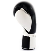 UFC Compact Bag Gloves - L/XL, White/Black - Heavy Bag Training Gloves for Boxing & Mixed Martial Arts, with Form-Fit Ergonomic Hand Compartment