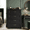 Black-4 Drawers, variant on 4-Drawer Dresser & Chest of Drawers, White Wooden Storage Cabinet with Durable Painted MDF Finish, Sturdy Organizer for Bedroom, Hallway, Living Room, Office, Closet, Easy Assembly, Nightstand