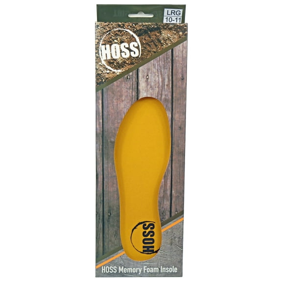 HOSS Boots Unisex Memory Foam Polyurethane Insole