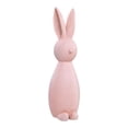 thumbnail image 2 of Decoraciones de Pascua, regalos de Pascua, adornos de Pascua, adornos de conejos de orejas largas sentados, modelo de habitación, sala de estar, mueble de TV, conejos lindos, decoración del hogar, ado, 2 of 6