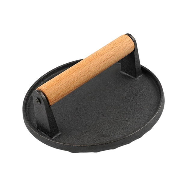 Prensa para hamburguesas, prensa para filetes, utensilio de cocina, herramienta para barbacoa, para cocinar, asar y hacer filetes.
