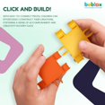 thumbnail image 4 of Bloques de construccion Beblox Dog Set 10004 juego STEM 128 piezas, 4 of 5