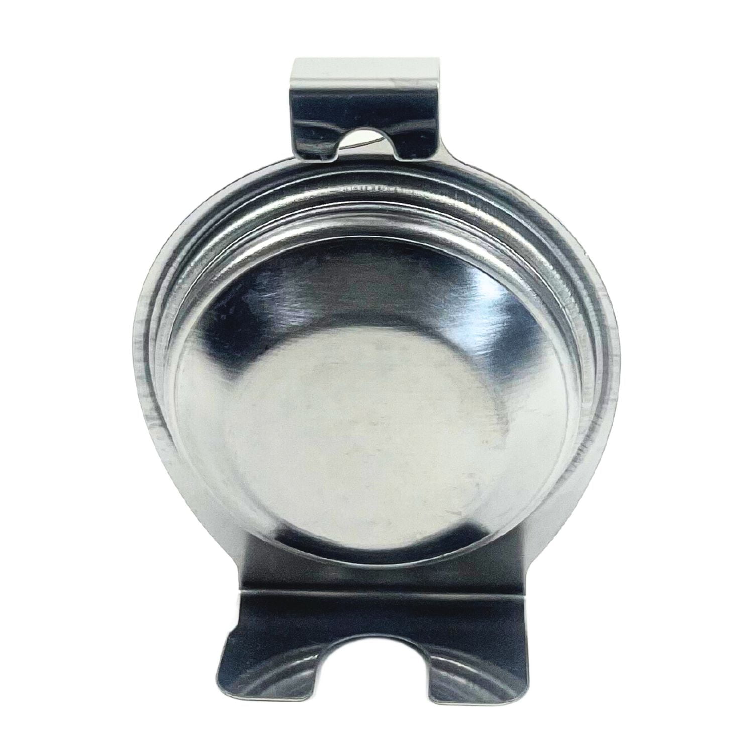 AccuChef freezer/refrigerator thermometer, Stainless Steel, hangs or stands alone, Model 2225