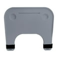 thumbnail image 3 of lionlar Wheelchair Tray Table Detachable Desk Accessories for Reading Eating Resting gray grooved, 3 of 9