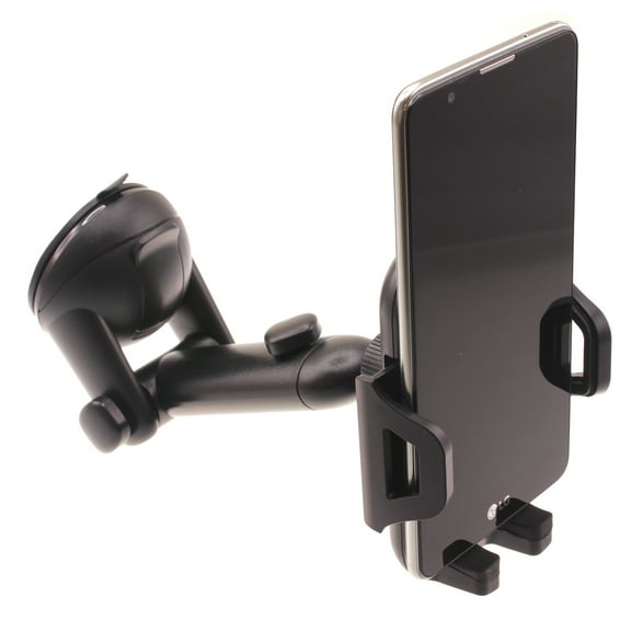 Dash Car Mount for Motorola One 5G Ace - Windshield Holder Telescopic Cradle Swivel Dock Compatible With Motorola One 5G Ace
