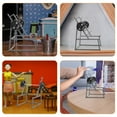 thumbnail image 3 of KAKOWELY 1 Set Tiny Barbell Plastic Barbell Shape Photo Prop Fitness Display, 3 of 8
