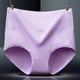 thumbnail image 2 of Ropa interior bikini Gibobby elástica para mujer Fajas cintura alta Braguitas levantamiento glúteos adelgazar vientre Morado M, 2 of 4