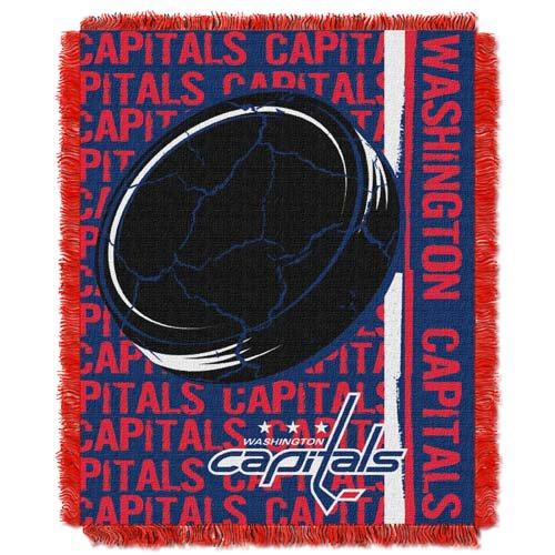 Washington Capitals Jacquard Woven Throw Blanket Walmart Com Walmart Com