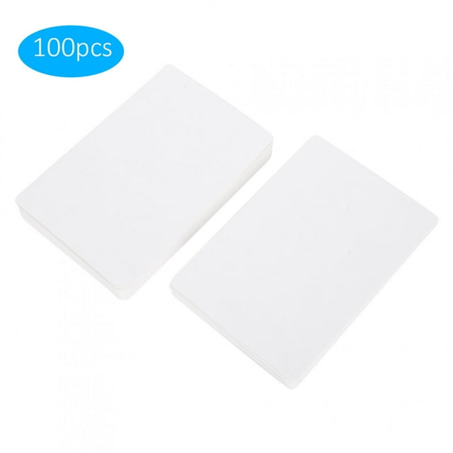 White Cardstock Paper, 100Pcs White Chipboard Smooth Cover for Pictures for Books Right Angle,Round Angle,Irregular Edge
