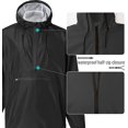 thumbnail image 4 of Men's Pullover Rain Jacket Waterproof Raincoat with Pocket, 4 of 6