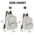 thumbnail image 2 of FORMRS Mini Backpack Purse for Women Travel Daypack Casual Shoulder Bag, Small Pink Pattern, 2 of 7