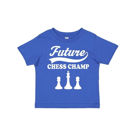 

Inktastic Future Chess Champ Game Champion Gift Toddler Boy or Toddler Girl T-Shirt